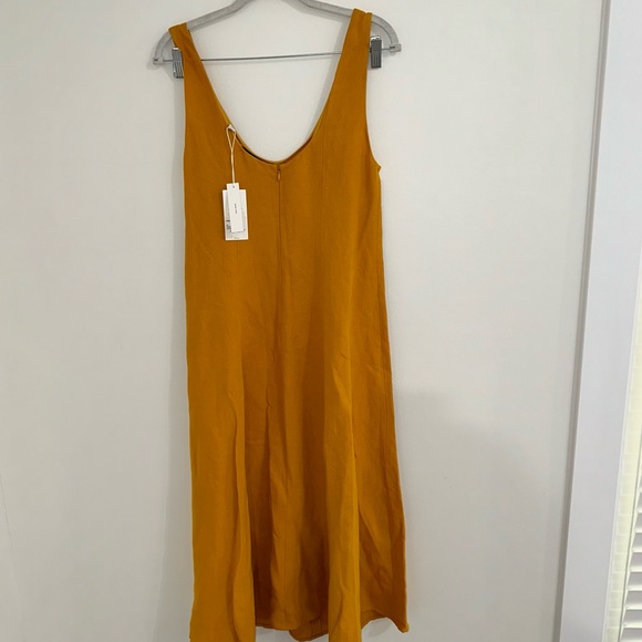 Nwt Vince Paneled Scoop Neck Dress sz S #T4 - Picture 5 of 7